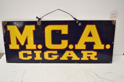 MCA CIGAR SIGN