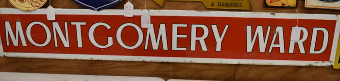 MONTGOMERY WARD SIGN