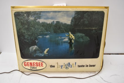 GENESEE BEER LIGHT UP SIGN