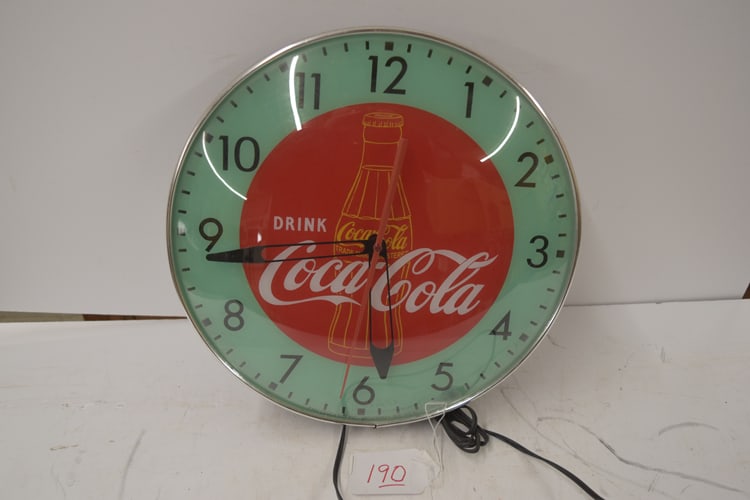 COCA COLA CLOCK (1 of 3)