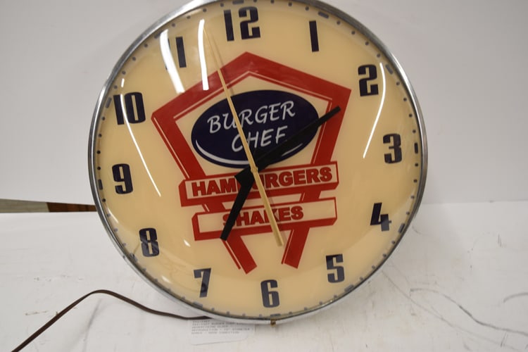 BURGER CHEF CLOCK (1 of 2)
