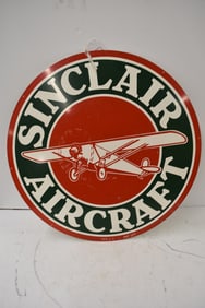 SINCLAIR AIRCRAFT CONTEMPORARY SIGN