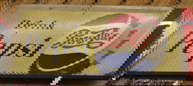 PEPSI COLA SIGN