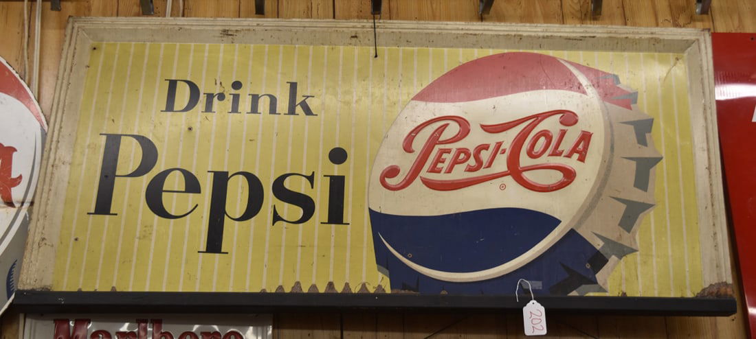 PEPSI COLA SIGN (1 of 1)