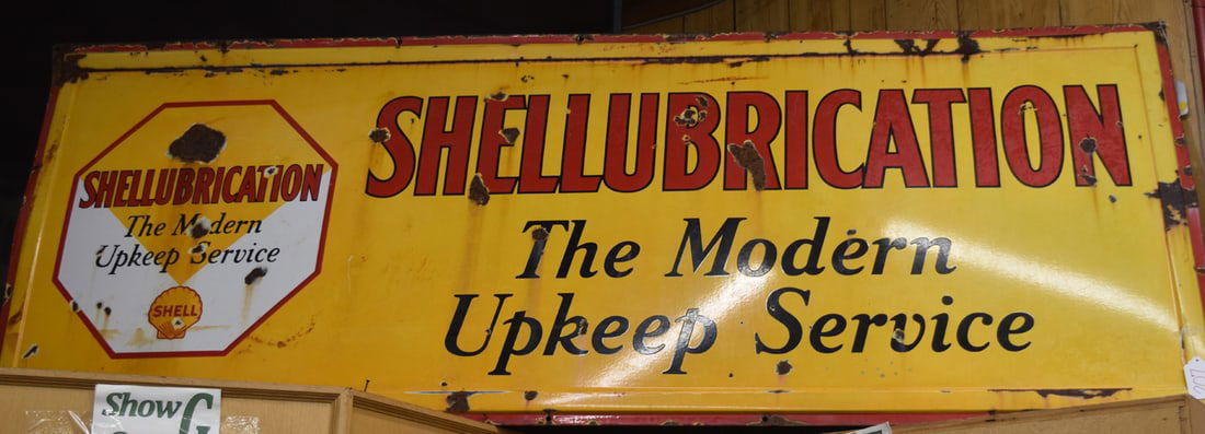 SHELL LUBRICATION SIGN (1 of 1)