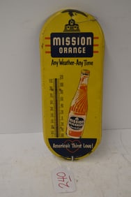 MISSION ORANGE THERMOMETER