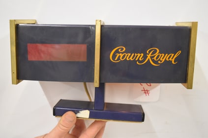 CROWN ROYAL LIGHT UP DIGITAL CLOCK