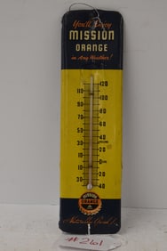 MISSION ORANGE THERMOMETER