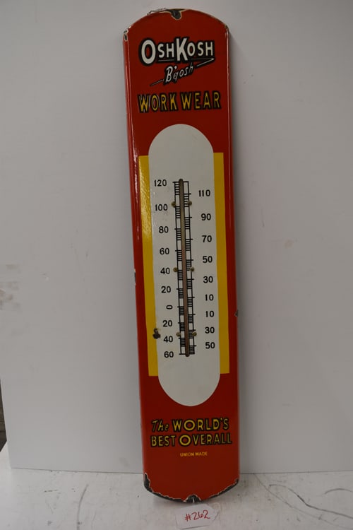 OSHKOSH B-GOSH PORCELAIN THERMOMETER (1 of 3)