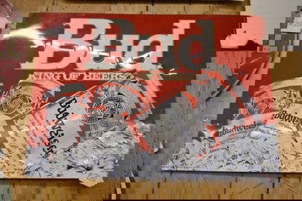 BUD KING OF BEERS SIGN