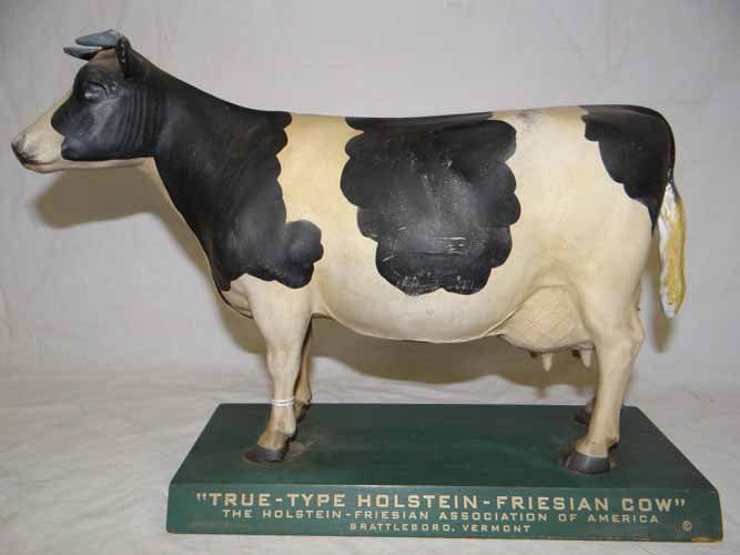 True-Type Holstein Cow: True Type Holstein Freisen Cow 13"L x 9 1/2" H x 4 3/4" W