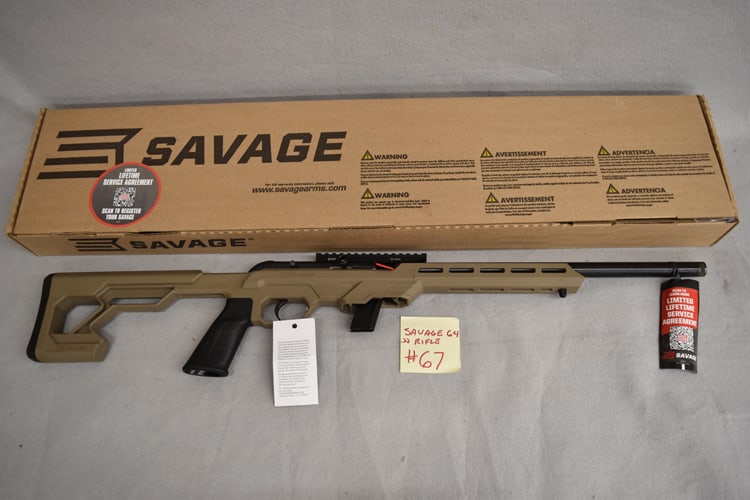SAVAGE MODEL 64 PRECISION RIFLE .22 LONG RIFLE (1 of 4)