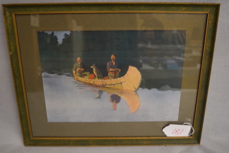 FREDERIC REMINGTON PRINT (1 of 3)