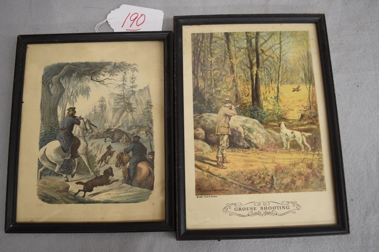 (2) FRAMED PRINTS (1 of 3)