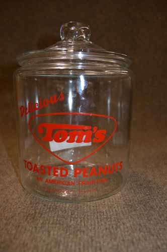 Tom's Toasted Peanuts Canister (1 of 2)