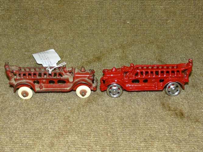 (2) AC Williams Fire Ladder Trucks (1 of 2)