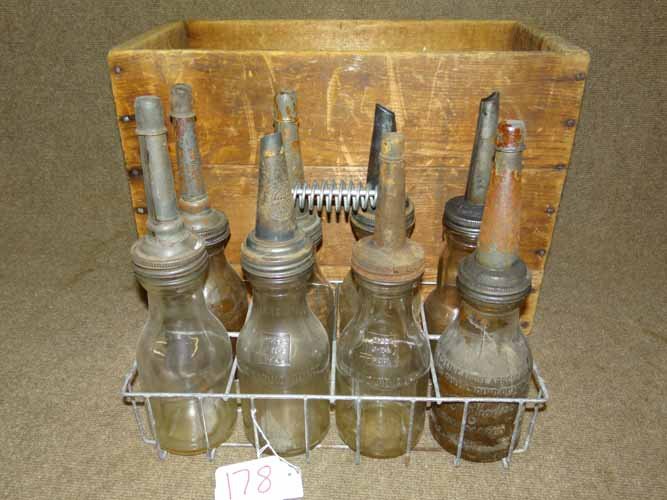 Wire Carrier & Wooden Mobil Oil Box (1 of 5)