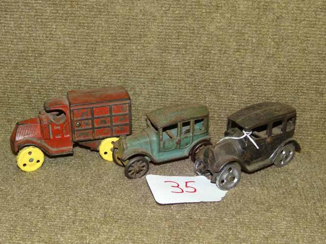 (3) Cast Iron Toys (1 of 4)