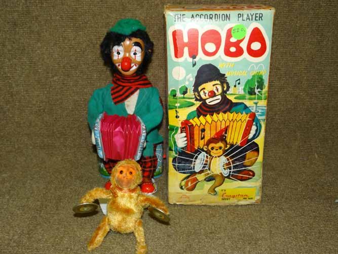 The Accordian Playing Hobo with Musical Chimp (1 of 4)