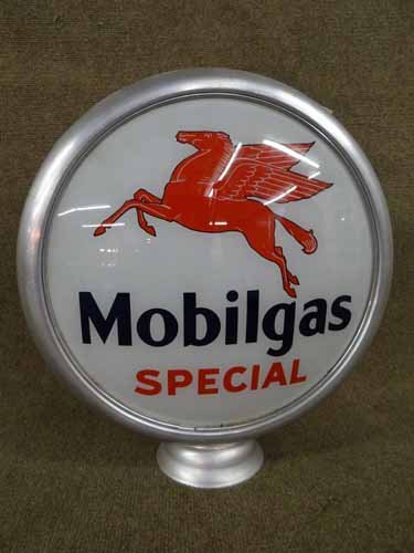 Mobil Gas Special Gas Globe (1 of 2)