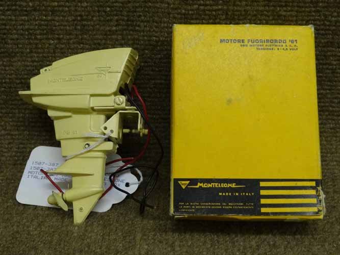 Monteleone Outboard Motor: Plastic Outboard Motor '61 by Monteleone