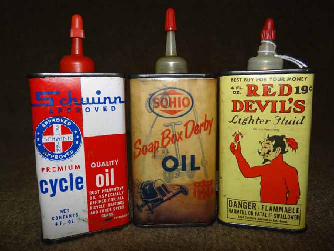 (3) Small Handy Oiler Cans (1 of 2)