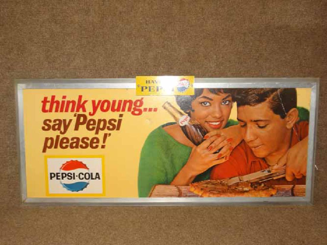 Pepsi Cola Trolley Sign (1 of 2)