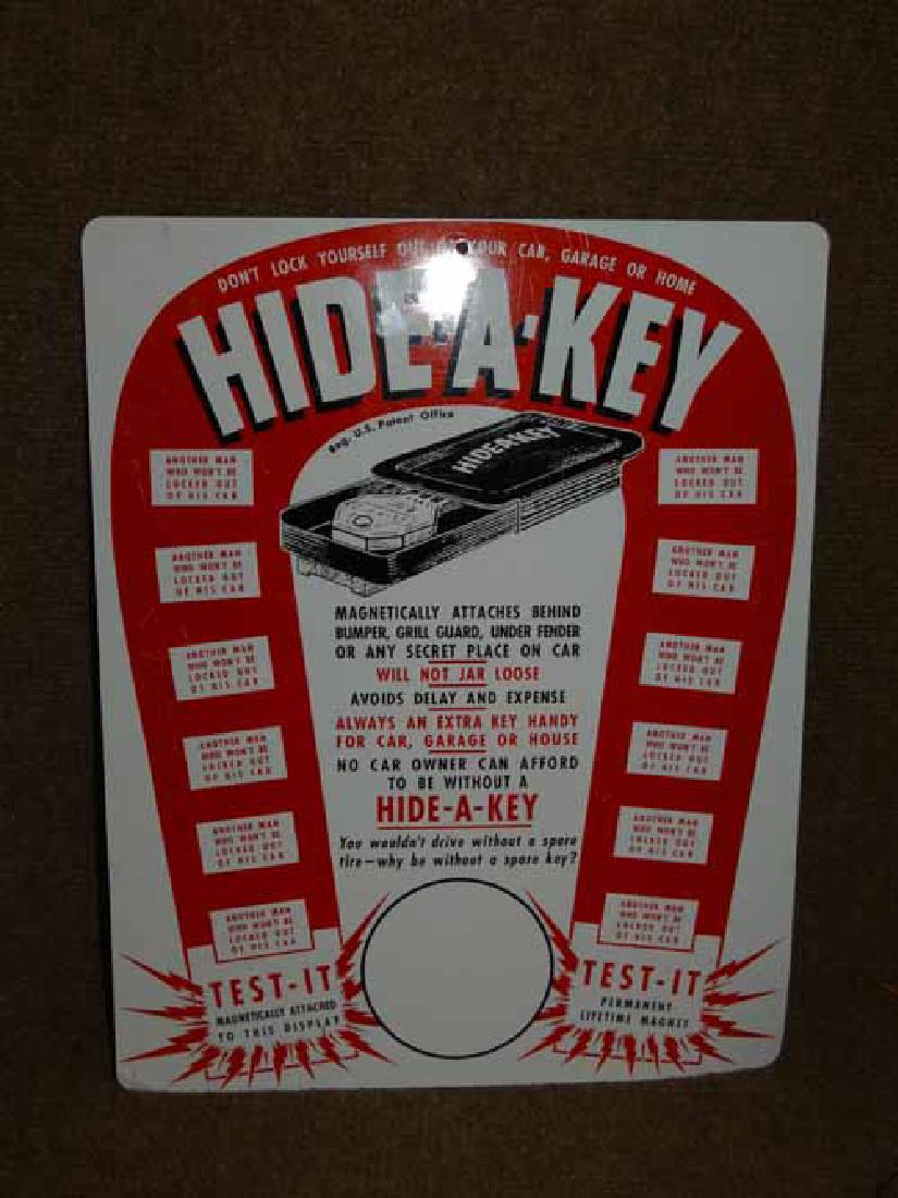 Hide-A-Key Sign (1 of 1)