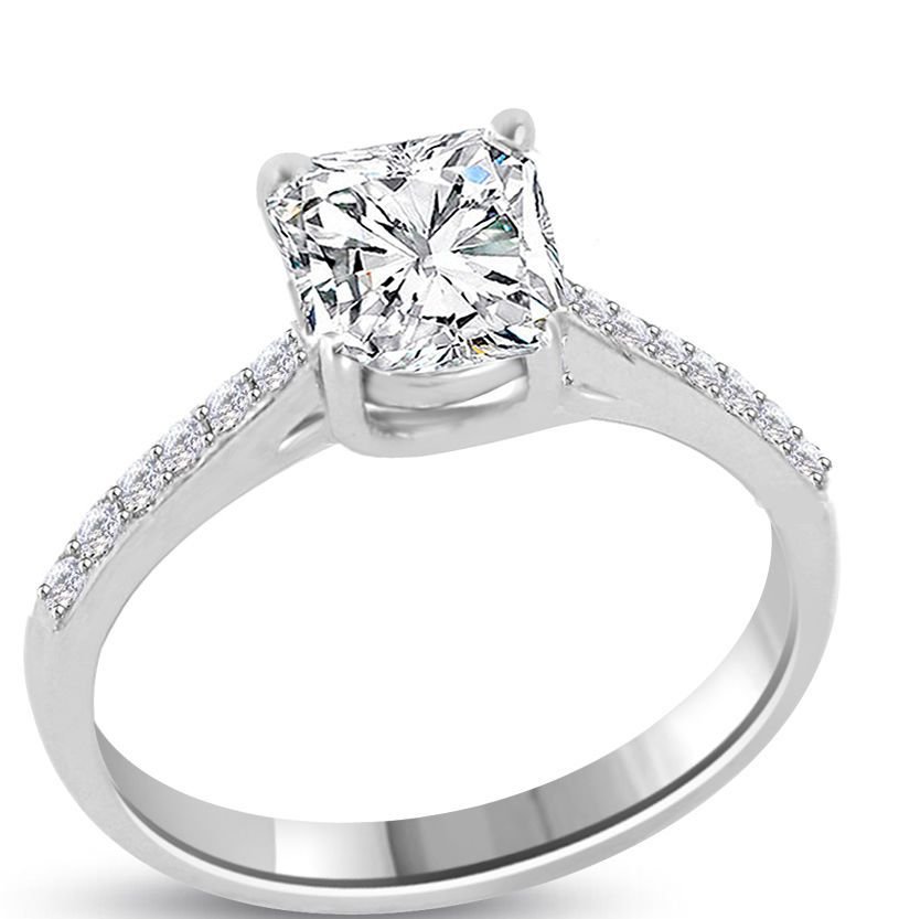Natural Diamond Ring 1.02 carat - E/SI1: 14Kwhite gold 1.85 grams.....size 6.5; Center Diamond 0.90 carats...E/F - SI1/SI2; side diamonds 0.12 carats;100% natural earth mined diamond; clarity enhanced; GIE certified; aprraisal 5000 dollars