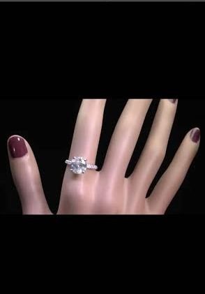 Stunning Diamond Engagement Ring D/VS2 3.16 Cts (1 of 7)