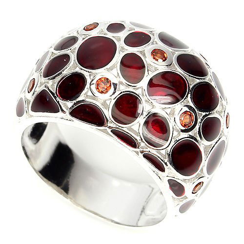 Stunning Natural Garnet Ring (1 of 1)