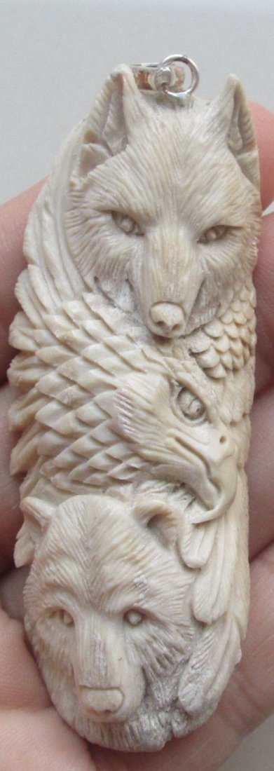 Hand Carved pendant (1 of 1)