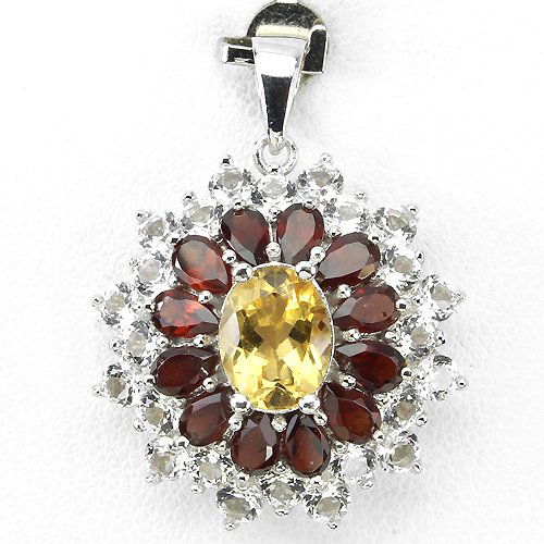 Natural Gemstone Pendant (1 of 2)