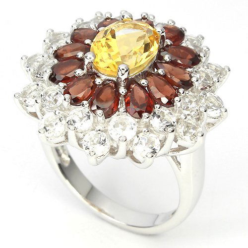 Natural Gemstone Ring (1 of 2)
