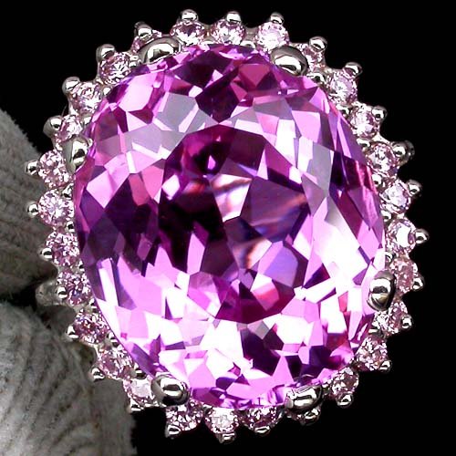 Stunning Pink Topaz Ring (1 of 2)