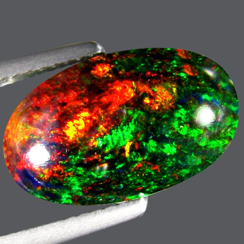 Natural Harlequin Black Opal 4.19 carats (1 of 1)