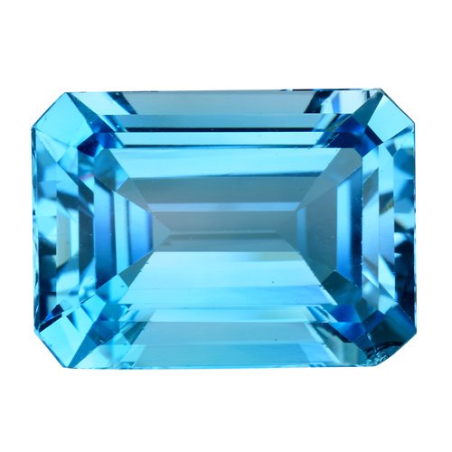 Natural Emerald Cut Swiss Topaz 10.34 Carats - VVS (1 of 1)