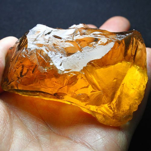 Natural Citrine Gemstone Rough 551 carats (1 of 1)