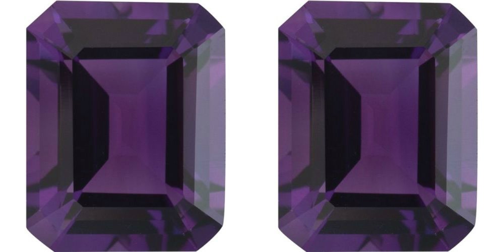 Natural Purple Amethyst Pair 10.25 Carats - VVS (1 of 1)