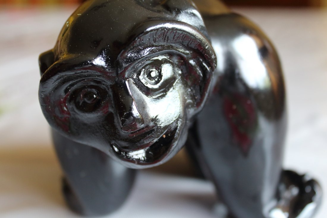 Hand Carved Inuit Monkey (1 of 5)