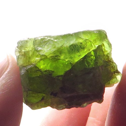 Natural Peridot Rough Specimen 58.25 Cts (1 of 1)