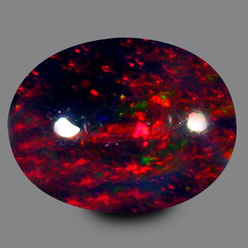 Natural Black Ethopian Opal 2.38 Carats (1 of 1)