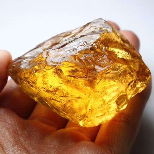 Natural Citrine Gemstone Rough 546.50 carats (1 of 1)