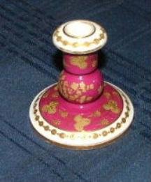 Spode Single Candlestick: Spode Single Candlestick