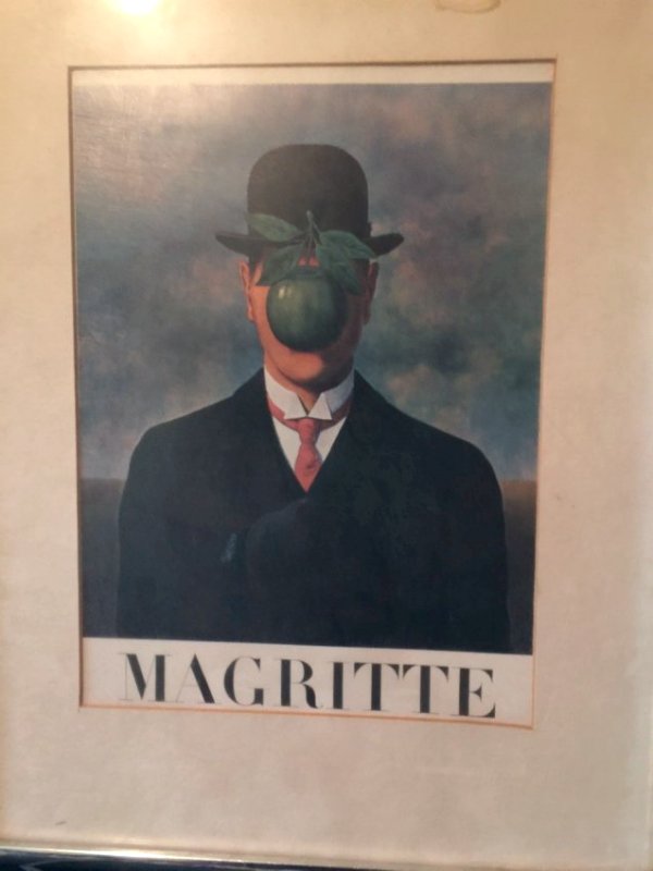 Old Framed Estate Print Works of Art (1 of 1)