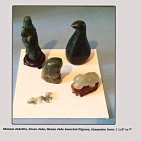Assorted Jade Figures, Estate Collections (1 of 7)