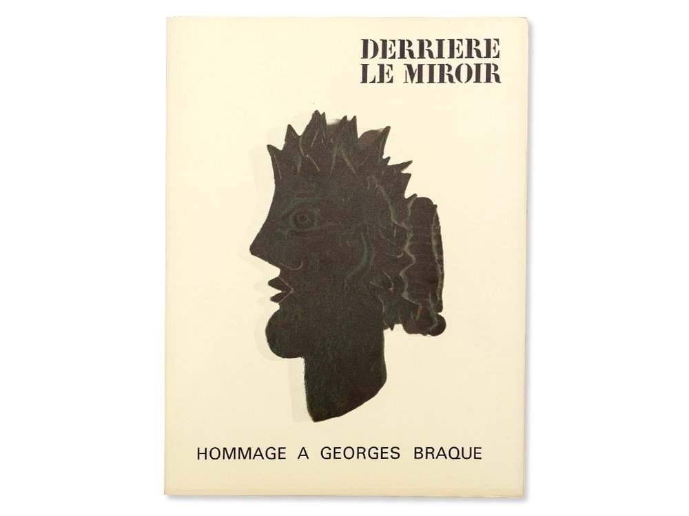 Derrière le Miroir No. 144-146: Hommage à Georges: Derrière le Miroir, no. 144, 145 and 146, ‘Hommage à Georges Braque’ Maeght Éditeur, Paris, France, May 1964 Five original lithographs by Pablo Picasso (double-page), Joan Miró, Pierre Tal-Coa