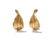 Van Cleef & Arpels, Golden “Leaf” Earclips, 1960s