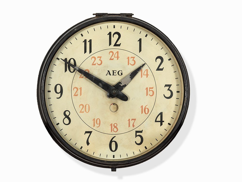 Peter Behrens, Electric Wall Clock, AEG, Germany, Jun 02, 2014