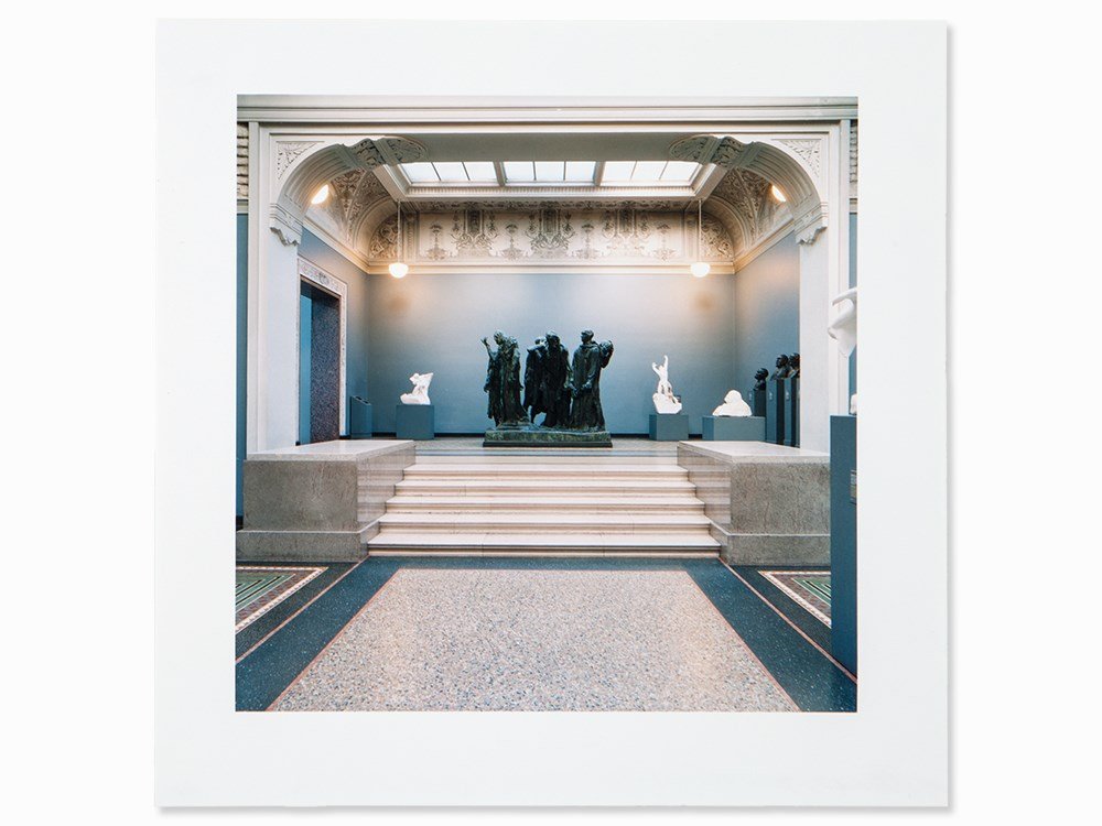 Candida Höfer, „Glyptothek Copenhagen“, C-Print,: C-print on fujicolor crystal archive paper Germany, 2000 Candida Höfer (born 1944) - German photographer and representative of the Dusseldorf school of photography With the book ‘Zwölf-Twelve‘,